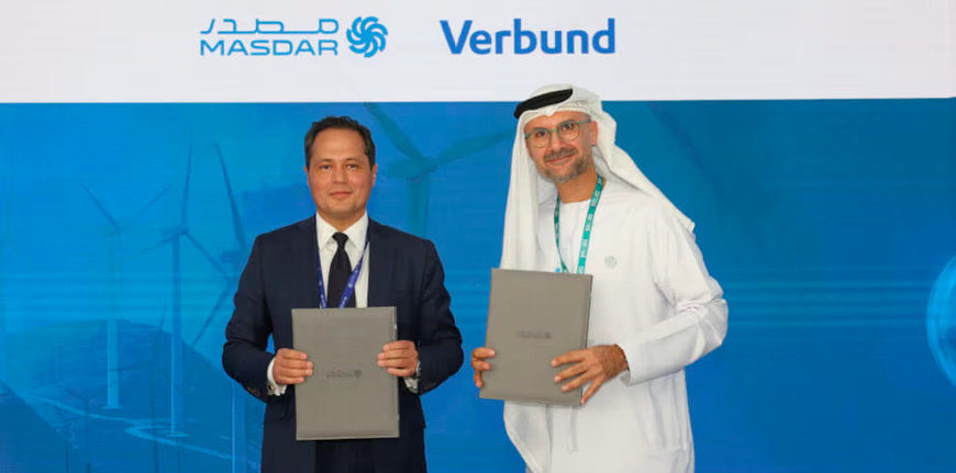 MASDAR AND VERBUND TO EXPLORE DEVELOPING LARGE-SCALE GREEN HYDROGEN PRODUCTION IN SPAIN
